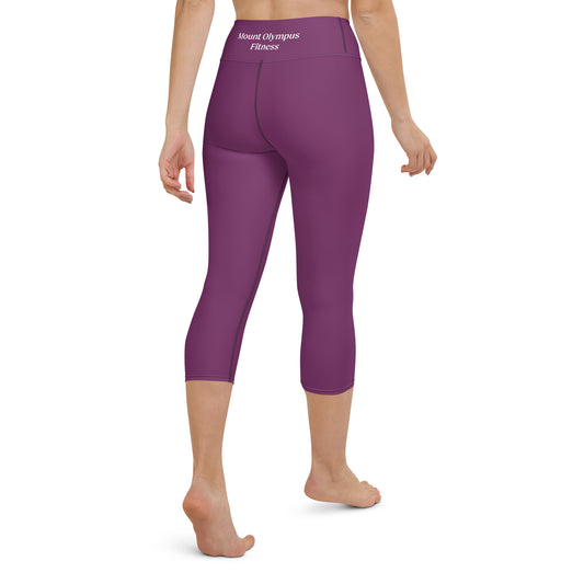 Purple Fitness High Waist Leggings